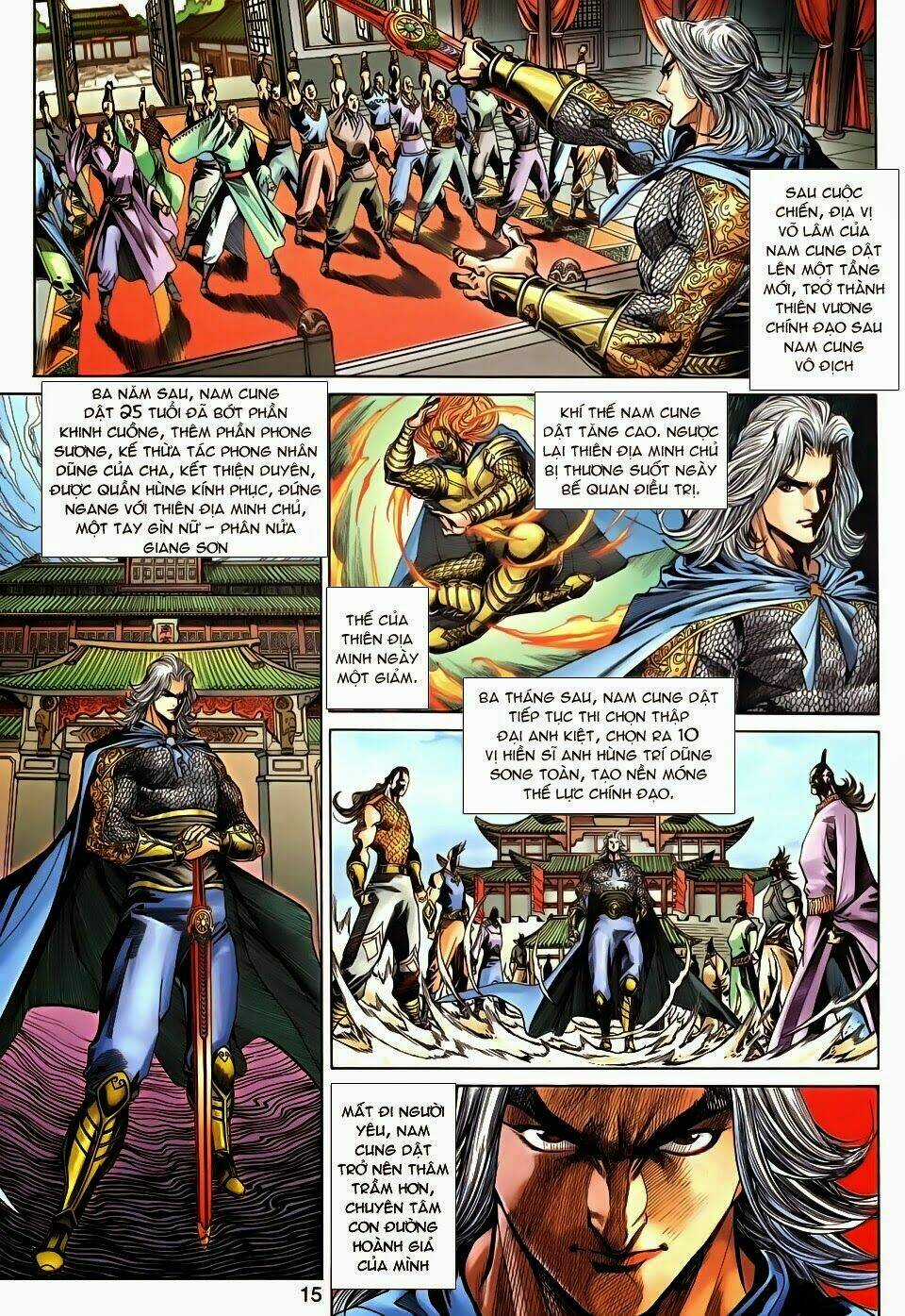 Thần Binh Tiền Truyện 3 - Loạn Thế Anh Hùng Thiên Chapter 24 trang 14