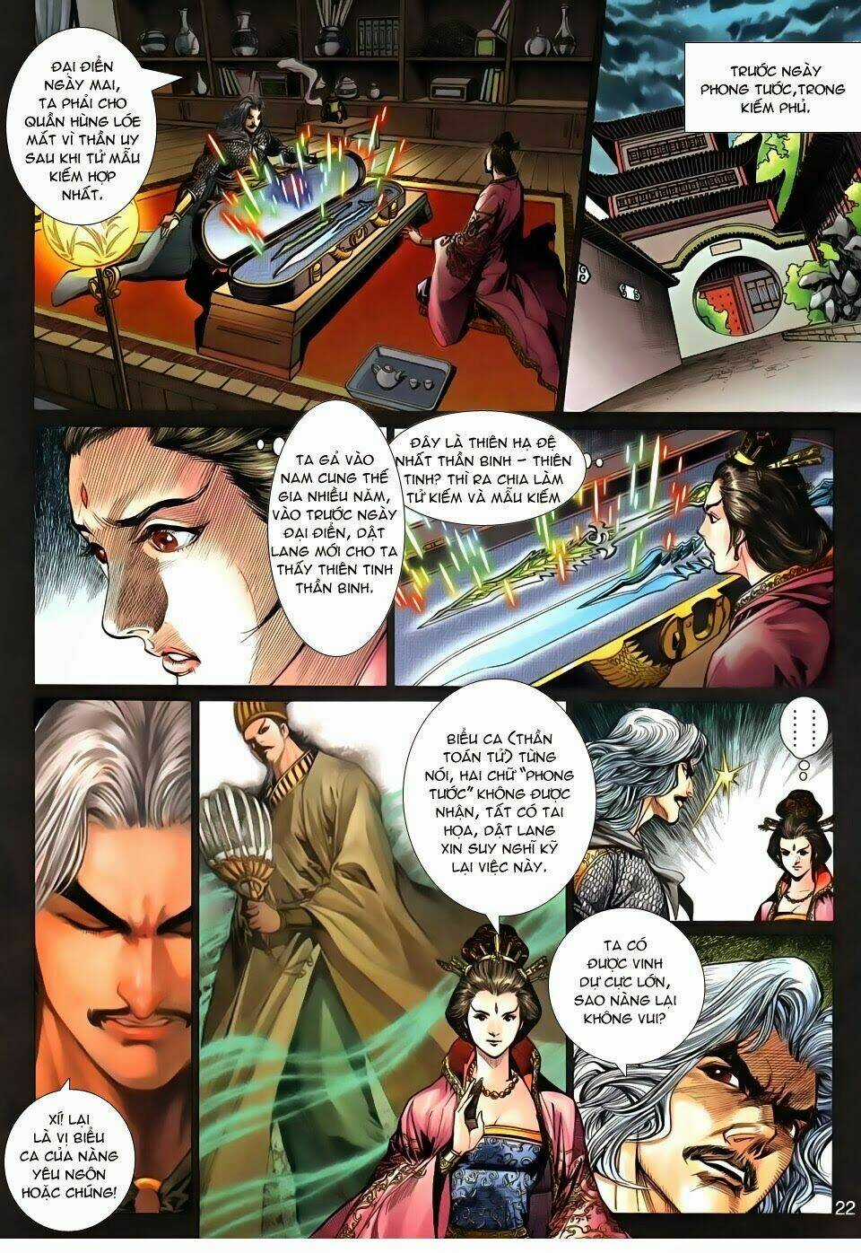 Thần Binh Tiền Truyện 3 - Loạn Thế Anh Hùng Thiên Chapter 24 trang 21