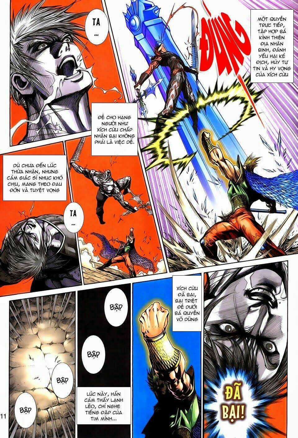 Thần Binh Tiền Truyện 3 - Loạn Thế Anh Hùng Thiên Chapter 3 trang 10