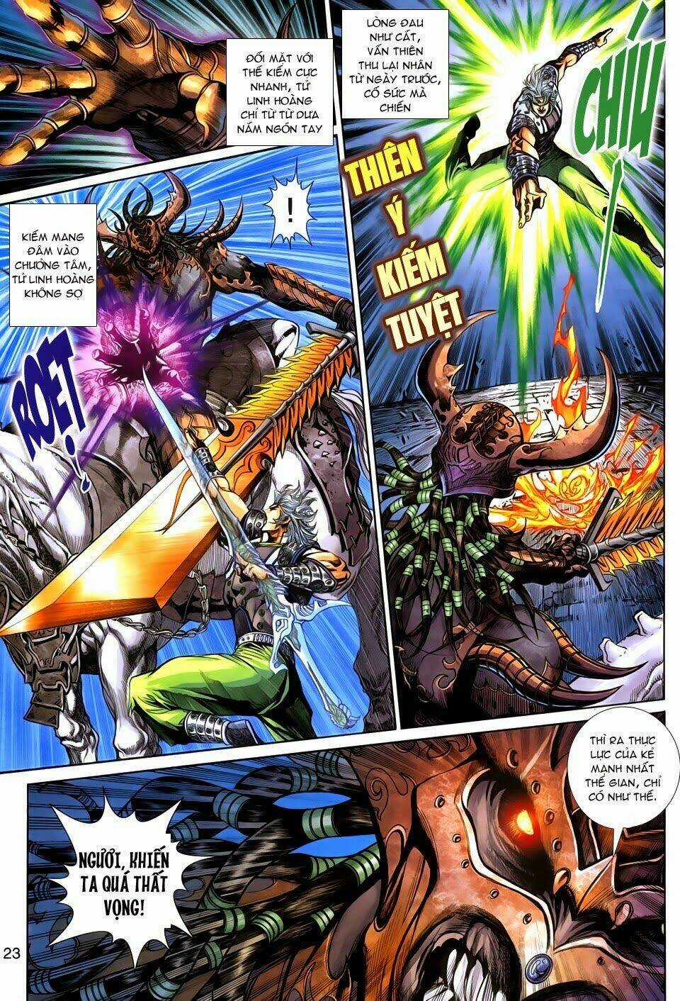 Thần Binh Tiền Truyện 3 - Loạn Thế Anh Hùng Thiên Chapter 3 trang 21