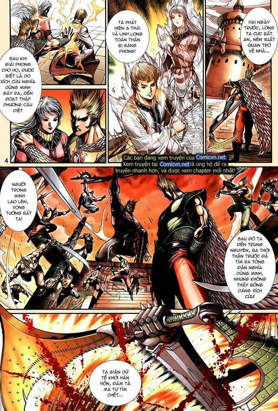 Thần Binh Tiền Truyện 3 - Loạn Thế Anh Hùng Thiên Chapter 3 trang 3