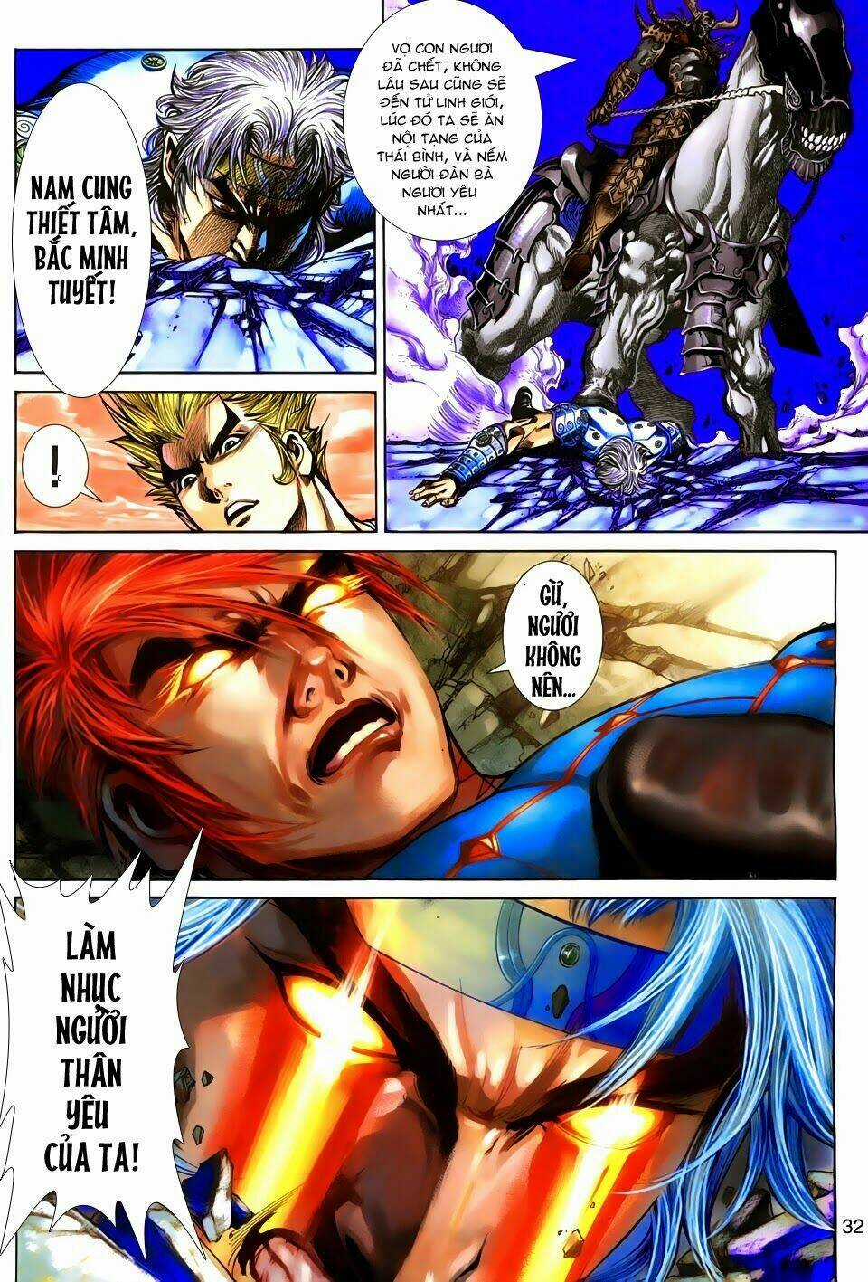 Thần Binh Tiền Truyện 3 - Loạn Thế Anh Hùng Thiên Chapter 3 trang 30