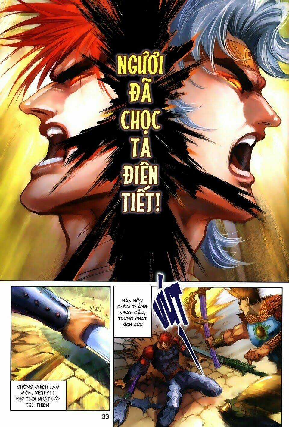 Thần Binh Tiền Truyện 3 - Loạn Thế Anh Hùng Thiên Chapter 3 trang 31