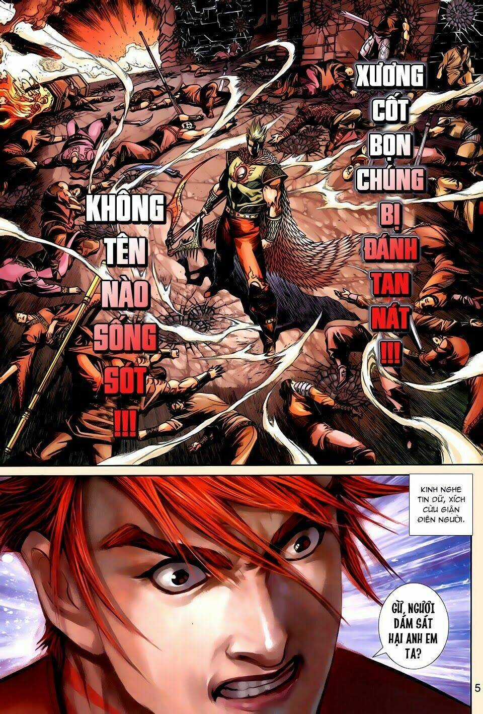 Thần Binh Tiền Truyện 3 - Loạn Thế Anh Hùng Thiên Chapter 3 trang 4