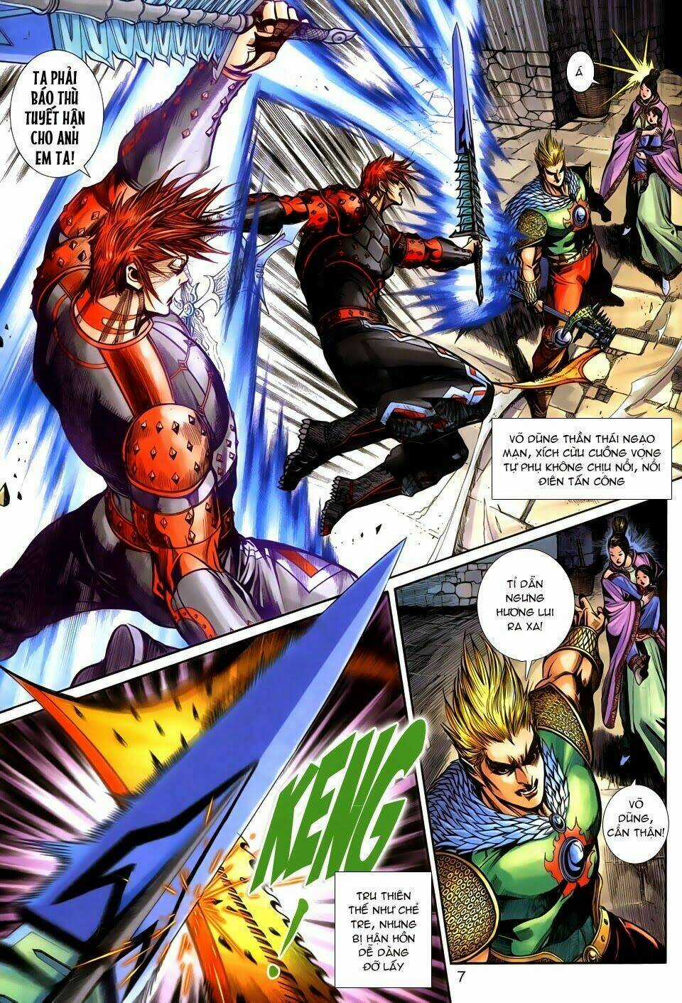 Thần Binh Tiền Truyện 3 - Loạn Thế Anh Hùng Thiên Chapter 3 trang 6