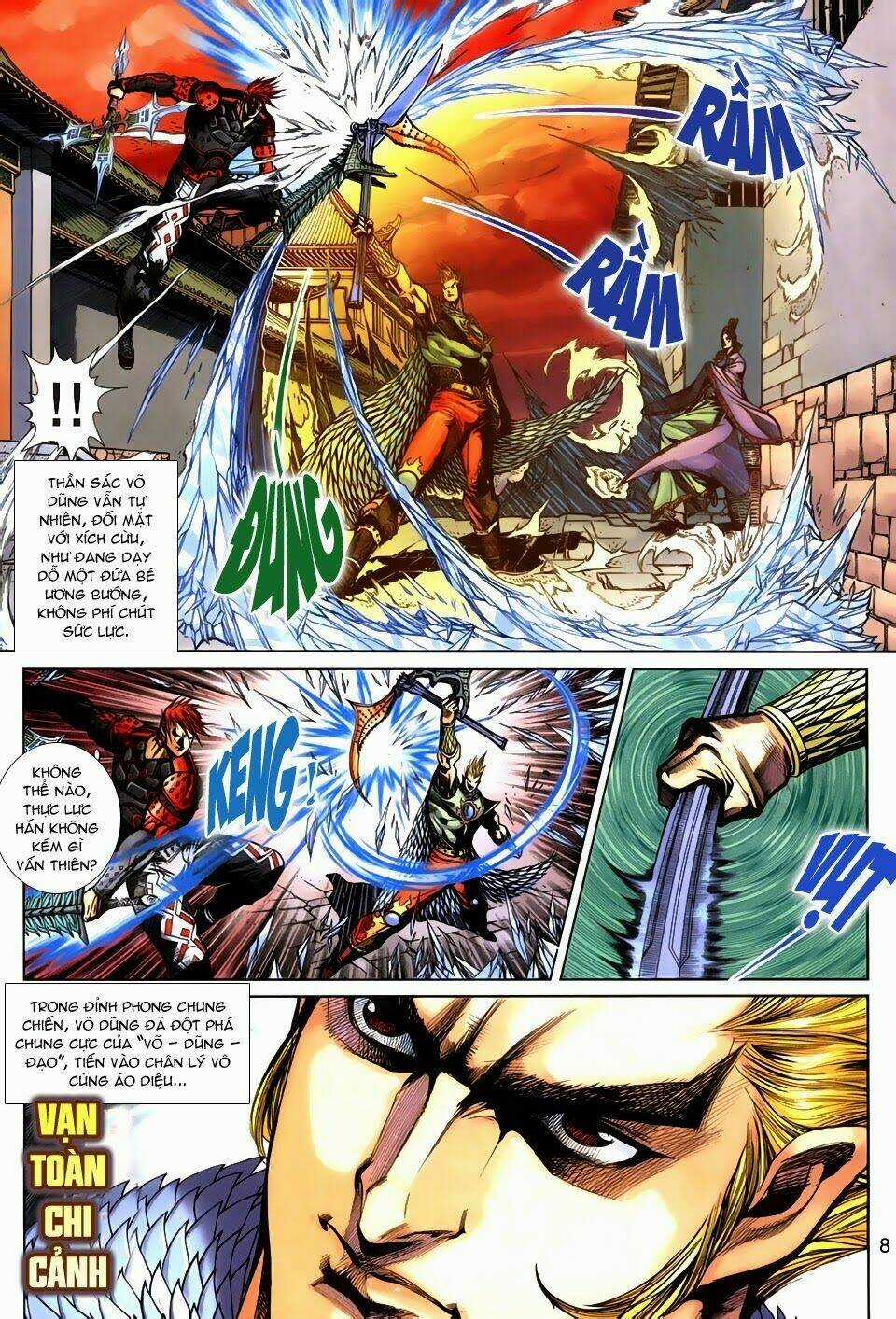 Thần Binh Tiền Truyện 3 - Loạn Thế Anh Hùng Thiên Chapter 3 trang 7