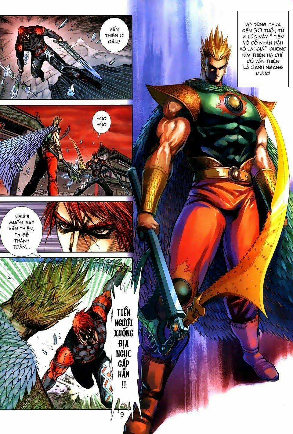 Thần Binh Tiền Truyện 3 - Loạn Thế Anh Hùng Thiên Chapter 3 trang 8