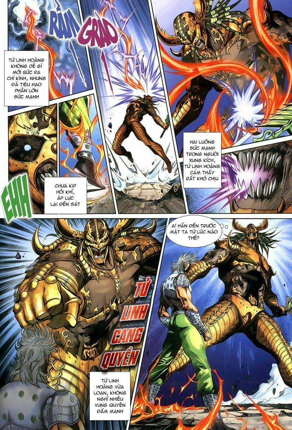 Thần Binh Tiền Truyện 3 - Loạn Thế Anh Hùng Thiên Chapter 4 trang 14