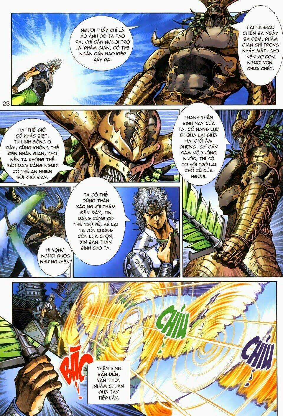 Thần Binh Tiền Truyện 3 - Loạn Thế Anh Hùng Thiên Chapter 4 trang 21