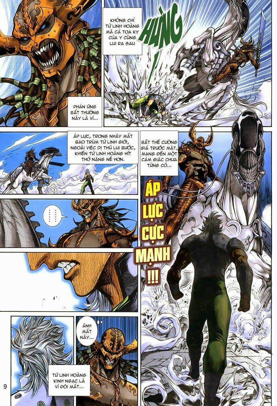 Thần Binh Tiền Truyện 3 - Loạn Thế Anh Hùng Thiên Chapter 4 trang 8