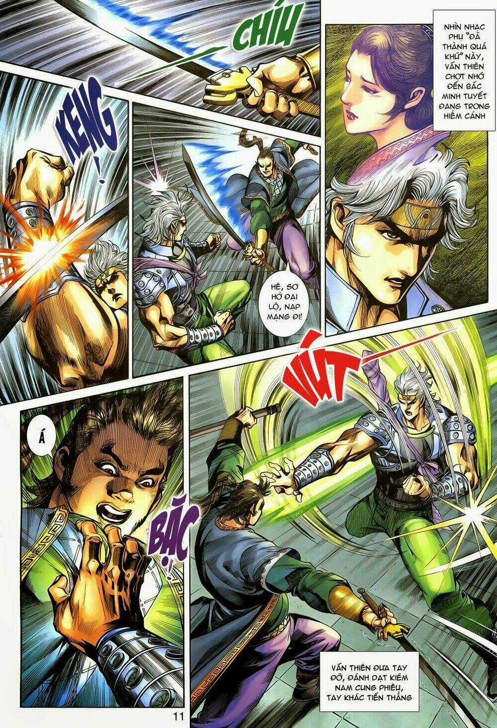 Thần Binh Tiền Truyện 3 - Loạn Thế Anh Hùng Thiên Chapter 5 trang 10