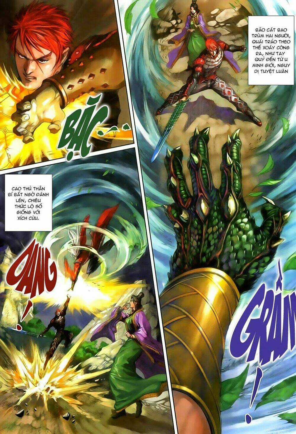 Thần Binh Tiền Truyện 3 - Loạn Thế Anh Hùng Thiên Chapter 5 trang 22