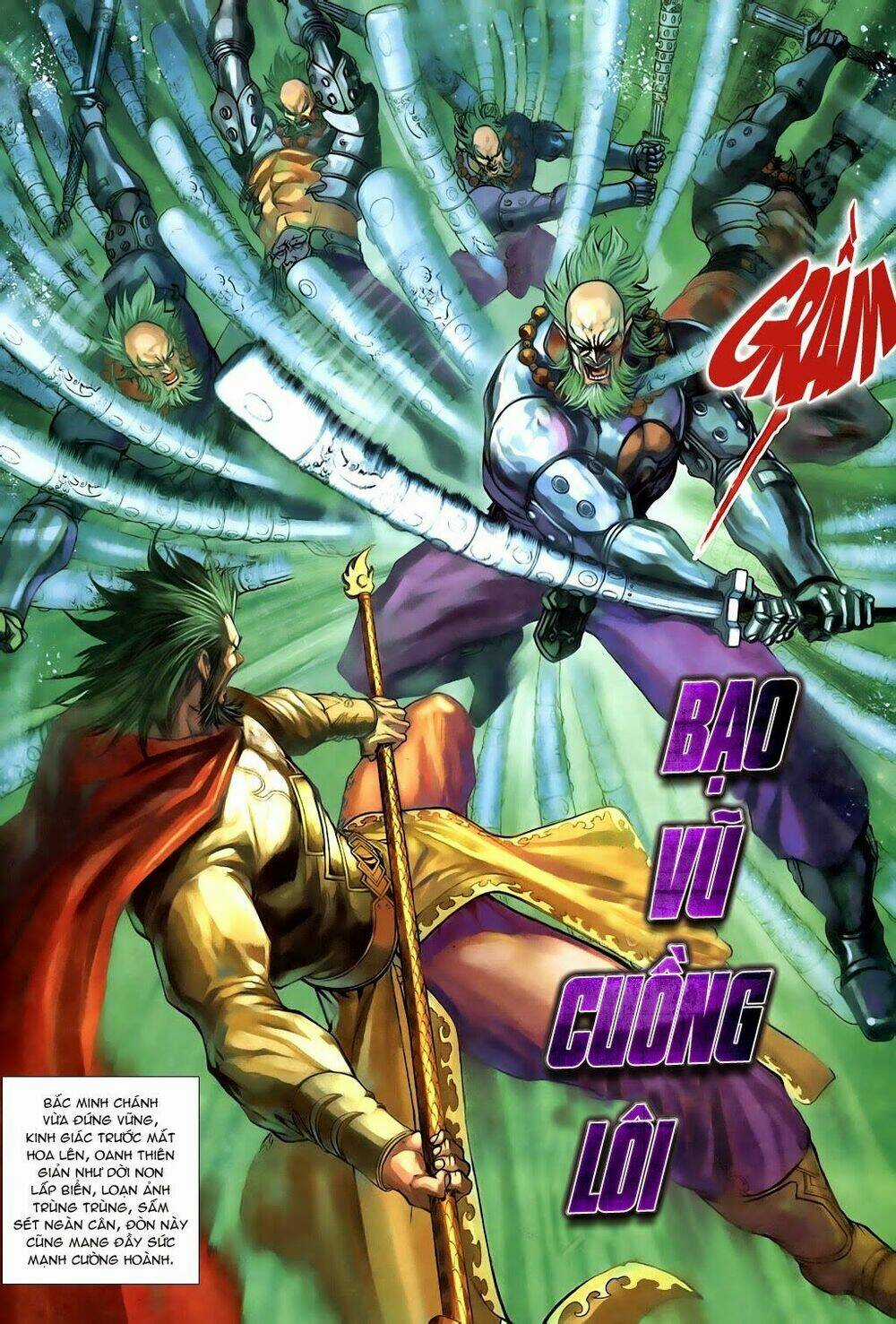 Thần Binh Tiền Truyện 3 - Loạn Thế Anh Hùng Thiên Chapter 6 trang 20