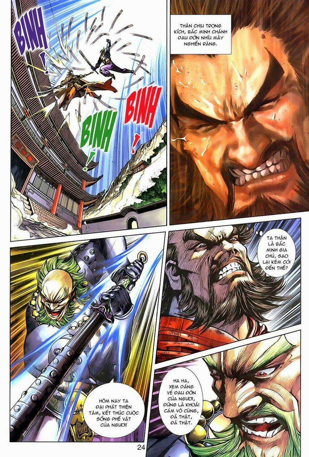 Thần Binh Tiền Truyện 3 - Loạn Thế Anh Hùng Thiên Chapter 6 trang 22