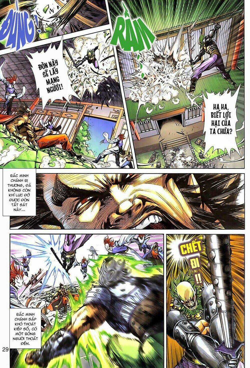 Thần Binh Tiền Truyện 3 - Loạn Thế Anh Hùng Thiên Chapter 6 trang 27