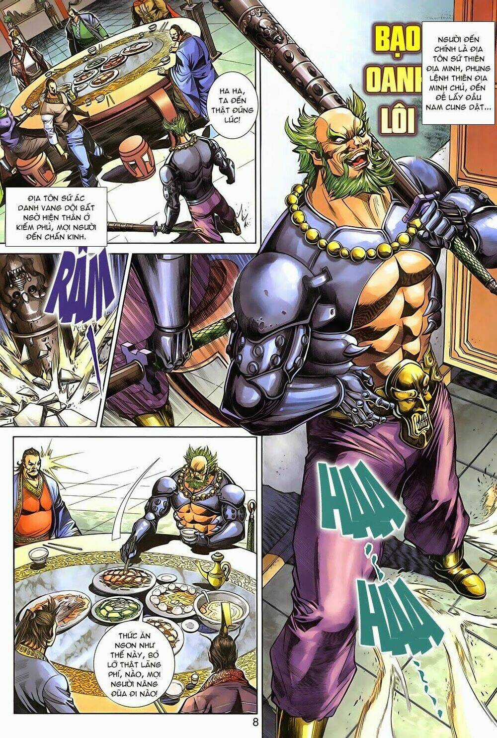 Thần Binh Tiền Truyện 3 - Loạn Thế Anh Hùng Thiên Chapter 6 trang 7