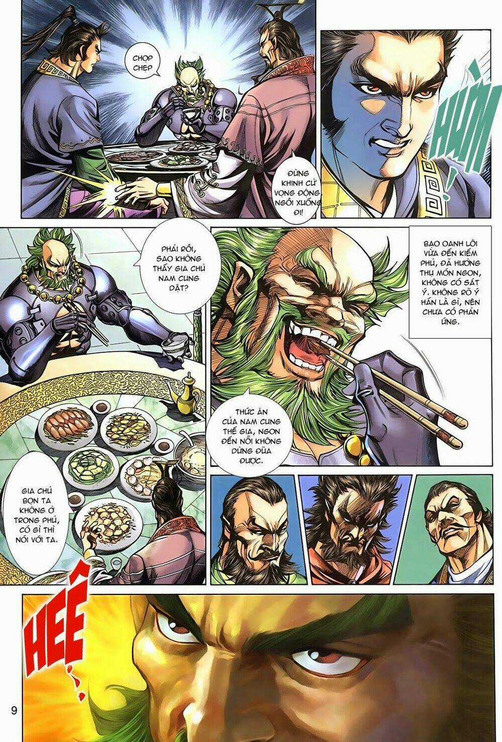 Thần Binh Tiền Truyện 3 - Loạn Thế Anh Hùng Thiên Chapter 6 trang 8