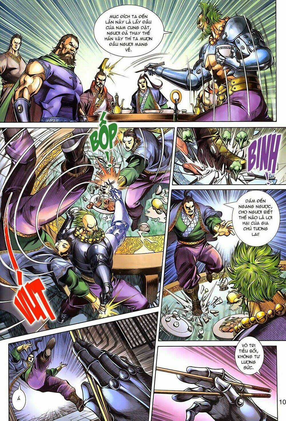 Thần Binh Tiền Truyện 3 - Loạn Thế Anh Hùng Thiên Chapter 6 trang 9