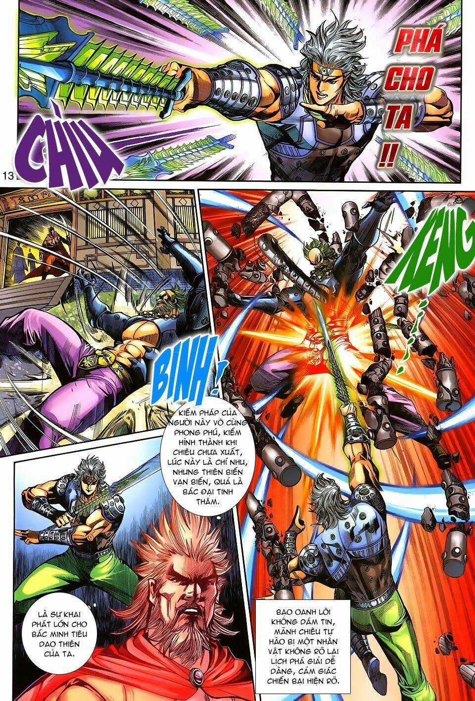 Thần Binh Tiền Truyện 3 - Loạn Thế Anh Hùng Thiên Chapter 7 trang 12