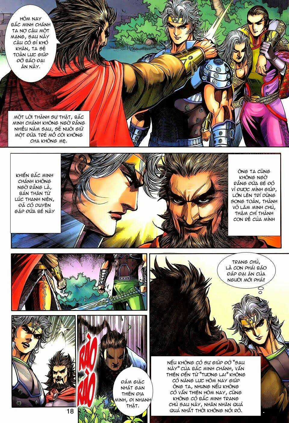 Thần Binh Tiền Truyện 3 - Loạn Thế Anh Hùng Thiên Chapter 7 trang 17