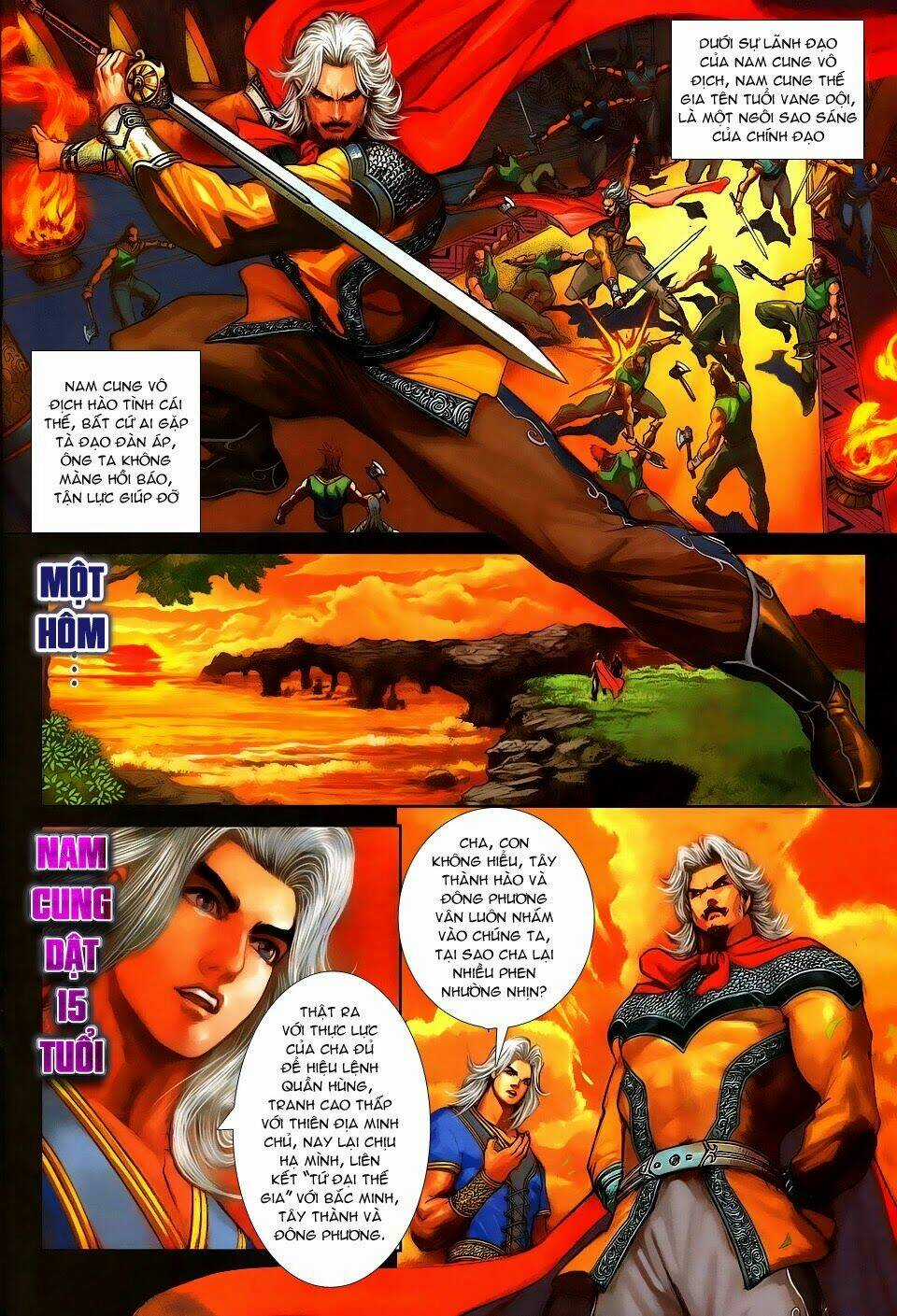 Thần Binh Tiền Truyện 3 - Loạn Thế Anh Hùng Thiên Chapter 7 trang 21