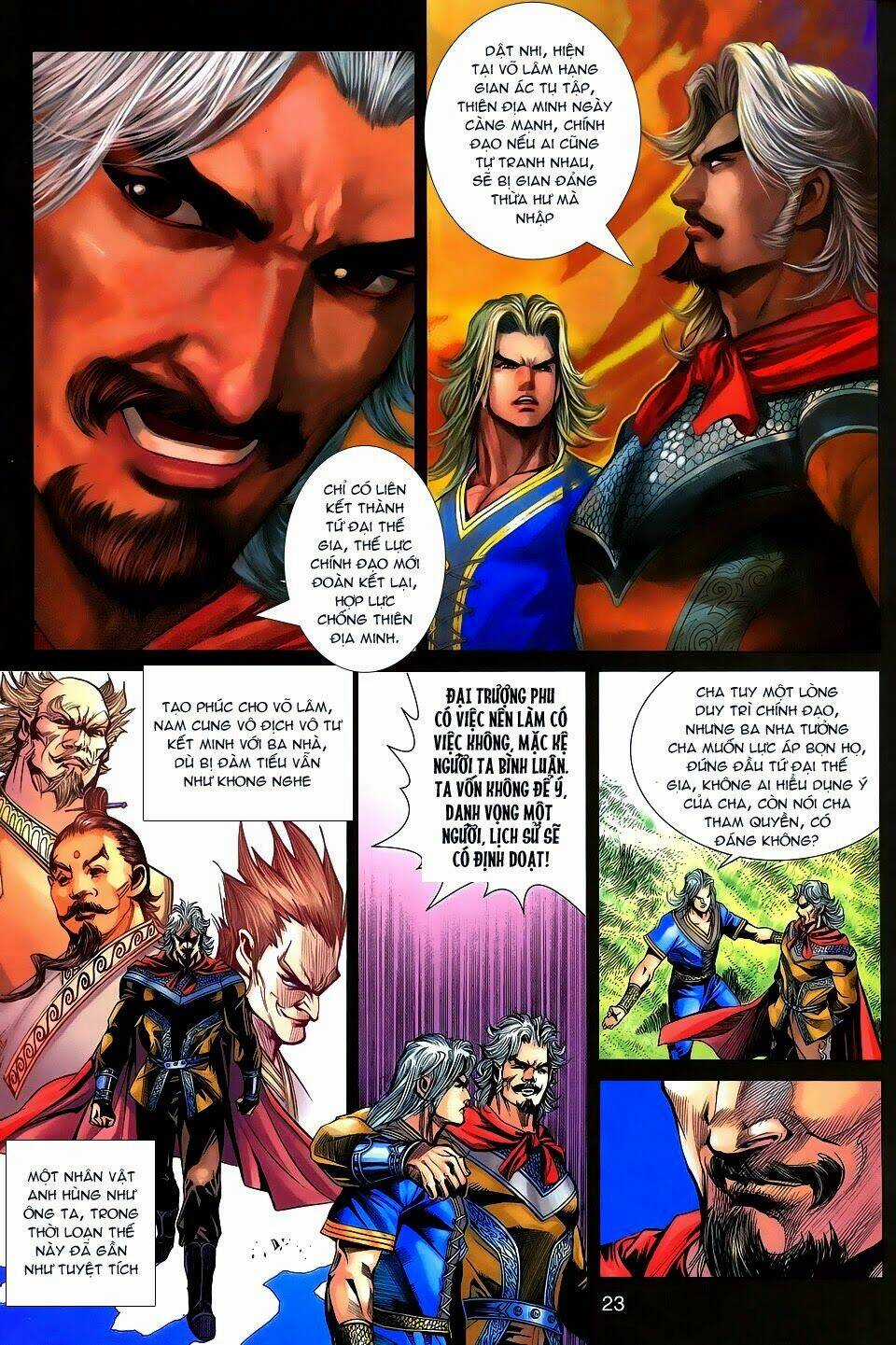 Thần Binh Tiền Truyện 3 - Loạn Thế Anh Hùng Thiên Chapter 7 trang 22