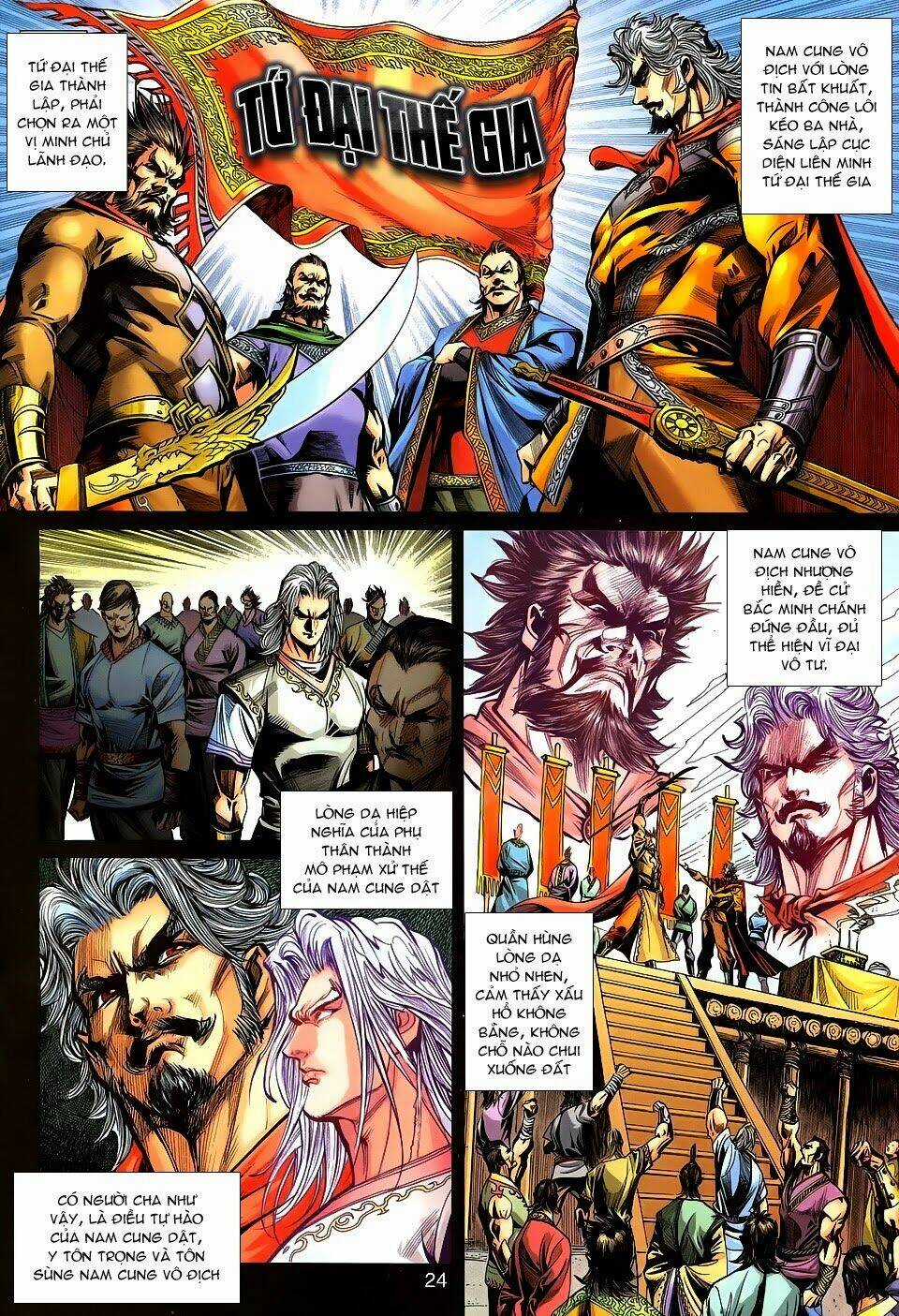 Thần Binh Tiền Truyện 3 - Loạn Thế Anh Hùng Thiên Chapter 7 trang 23