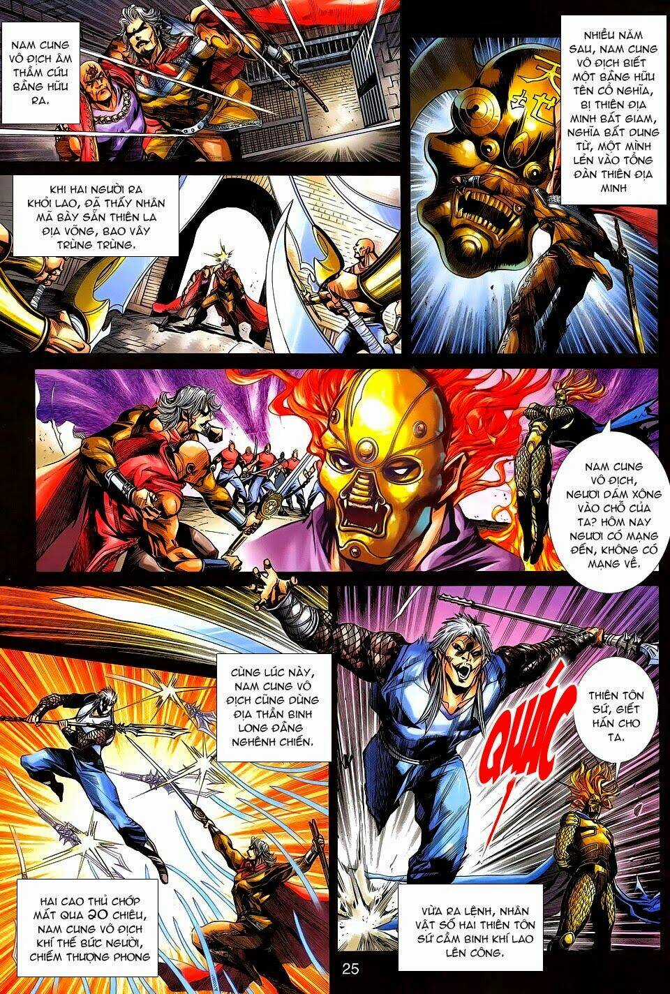 Thần Binh Tiền Truyện 3 - Loạn Thế Anh Hùng Thiên Chapter 7 trang 24