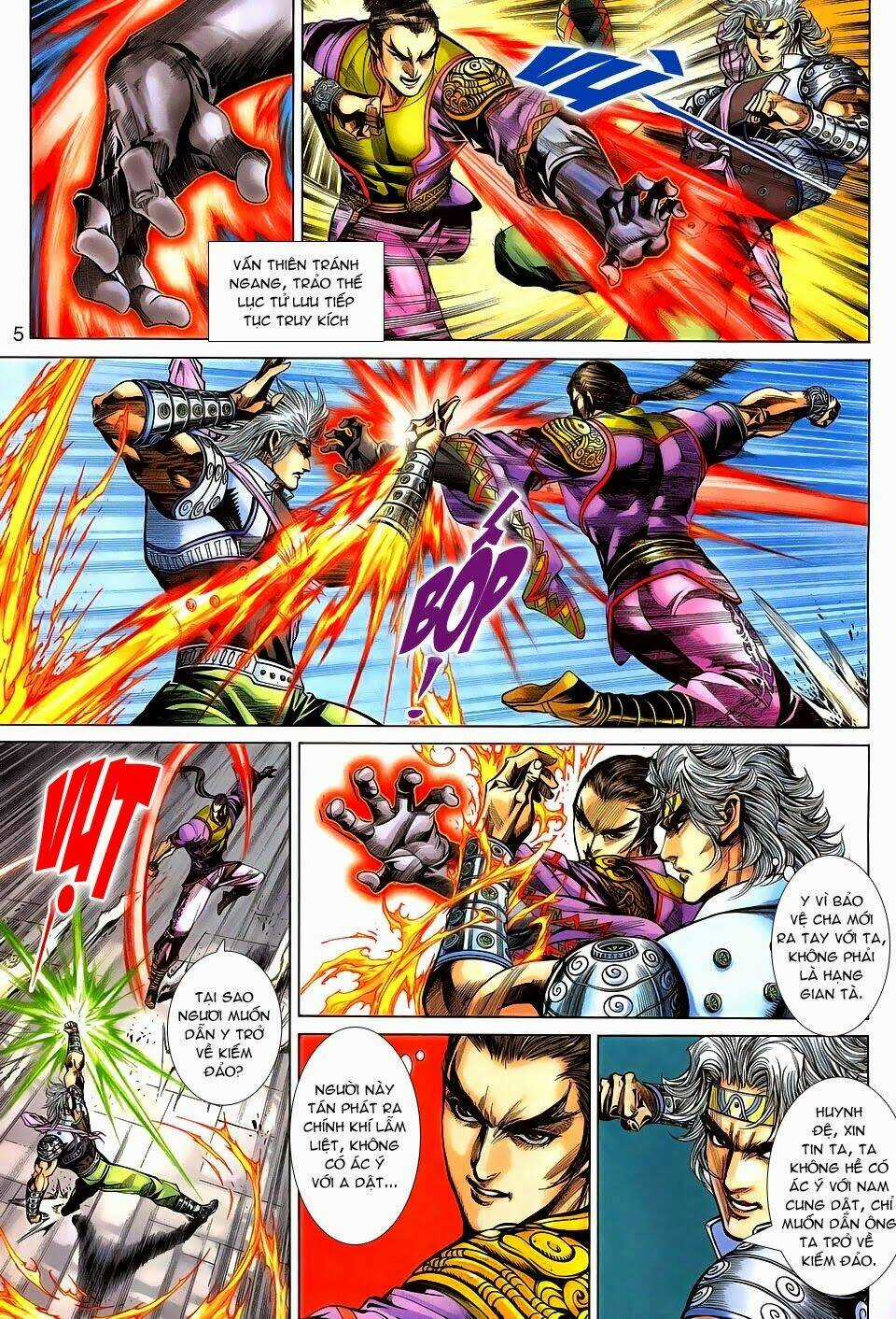 Thần Binh Tiền Truyện 3 - Loạn Thế Anh Hùng Thiên Chapter 7 trang 4