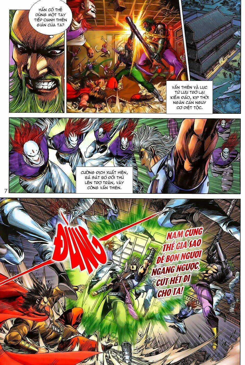 Thần Binh Tiền Truyện 3 - Loạn Thế Anh Hùng Thiên Chapter 7 trang 6