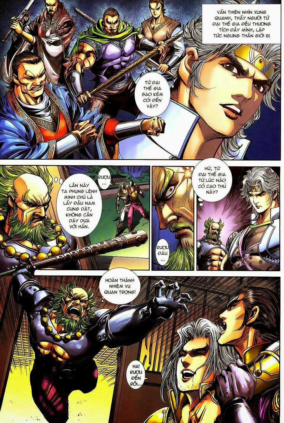 Thần Binh Tiền Truyện 3 - Loạn Thế Anh Hùng Thiên Chapter 7 trang 8