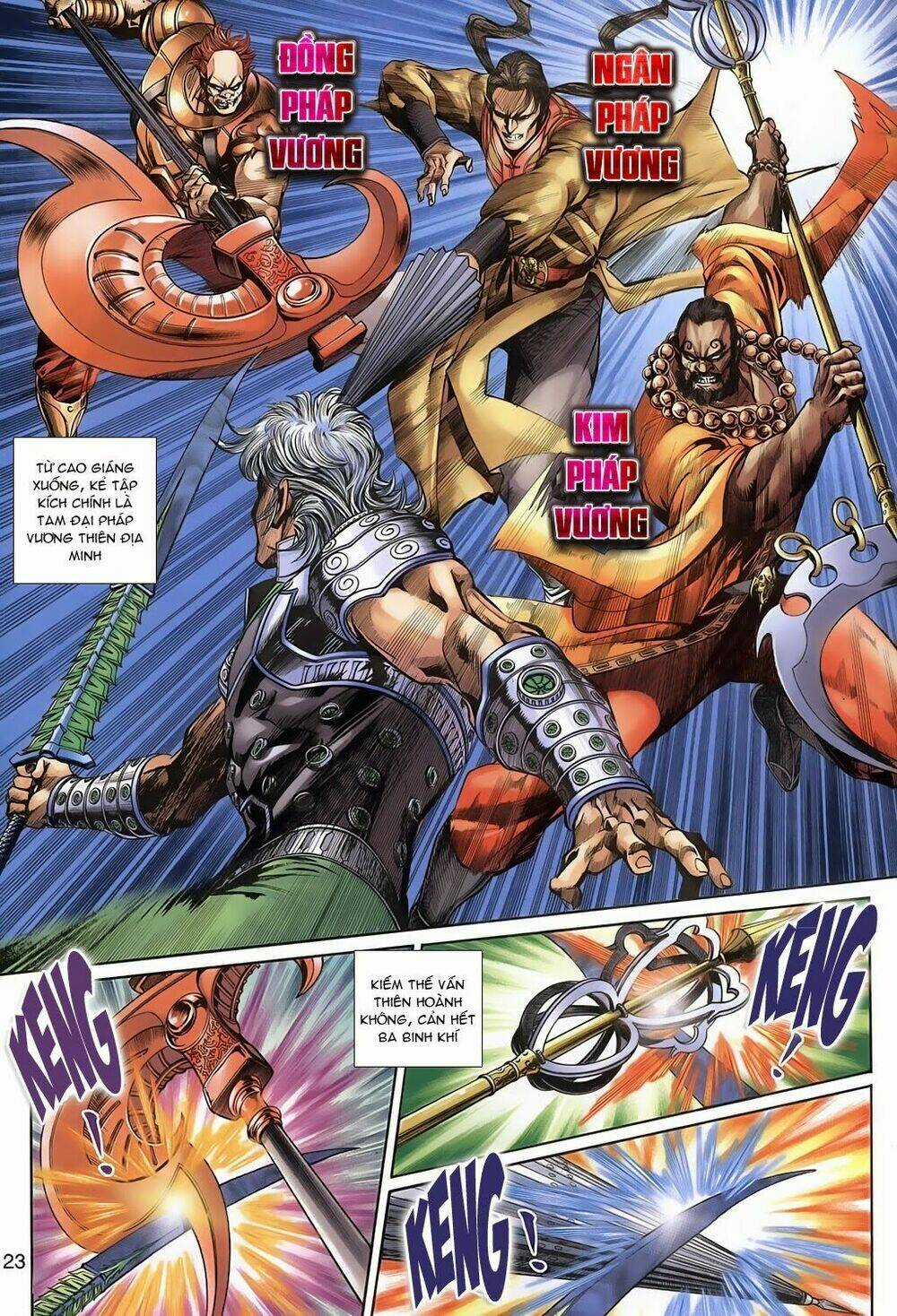 Thần Binh Tiền Truyện 3 - Loạn Thế Anh Hùng Thiên Chapter 8 trang 21