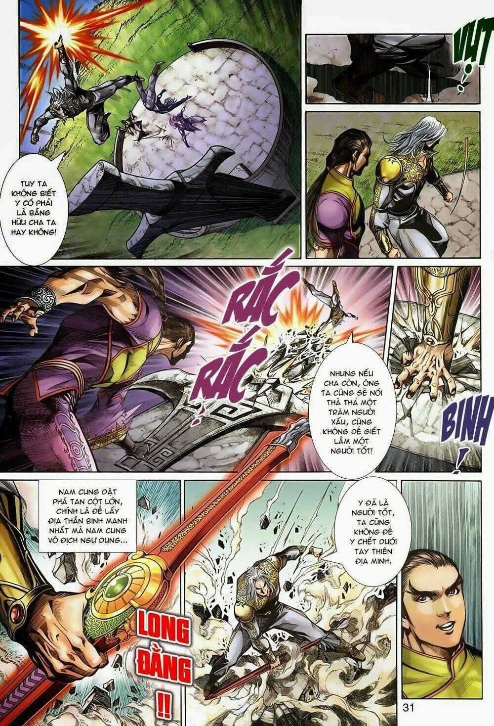 Thần Binh Tiền Truyện 3 - Loạn Thế Anh Hùng Thiên Chapter 8 trang 28