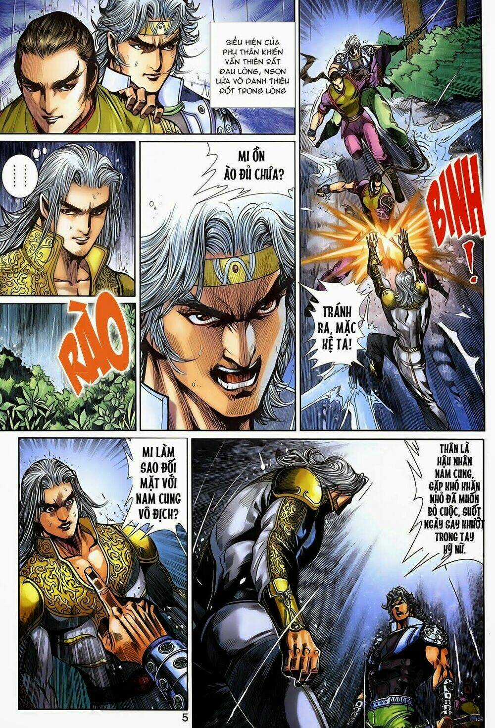 Thần Binh Tiền Truyện 3 - Loạn Thế Anh Hùng Thiên Chapter 8 trang 4