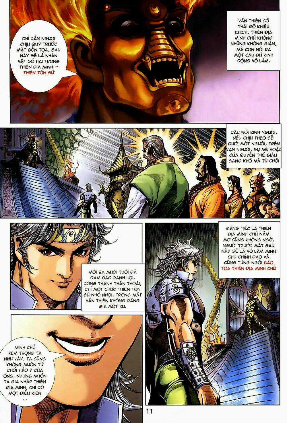 Thần Binh Tiền Truyện 3 - Loạn Thế Anh Hùng Thiên Chapter 9 trang 10