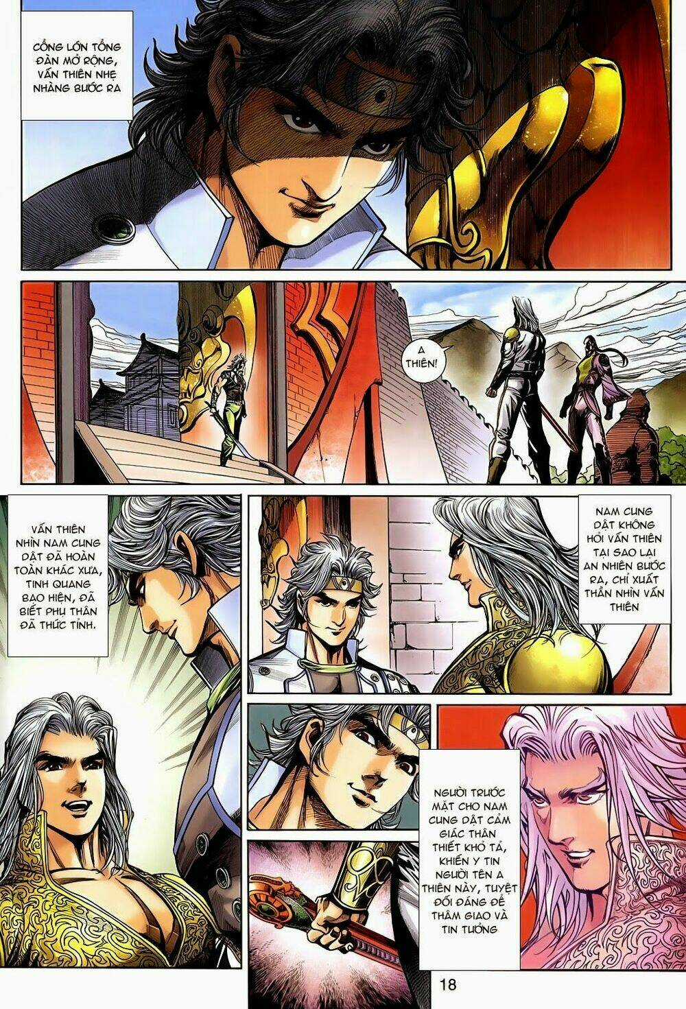 Thần Binh Tiền Truyện 3 - Loạn Thế Anh Hùng Thiên Chapter 9 trang 17