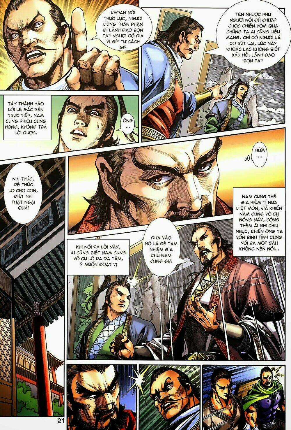 Thần Binh Tiền Truyện 3 - Loạn Thế Anh Hùng Thiên Chapter 9 trang 20