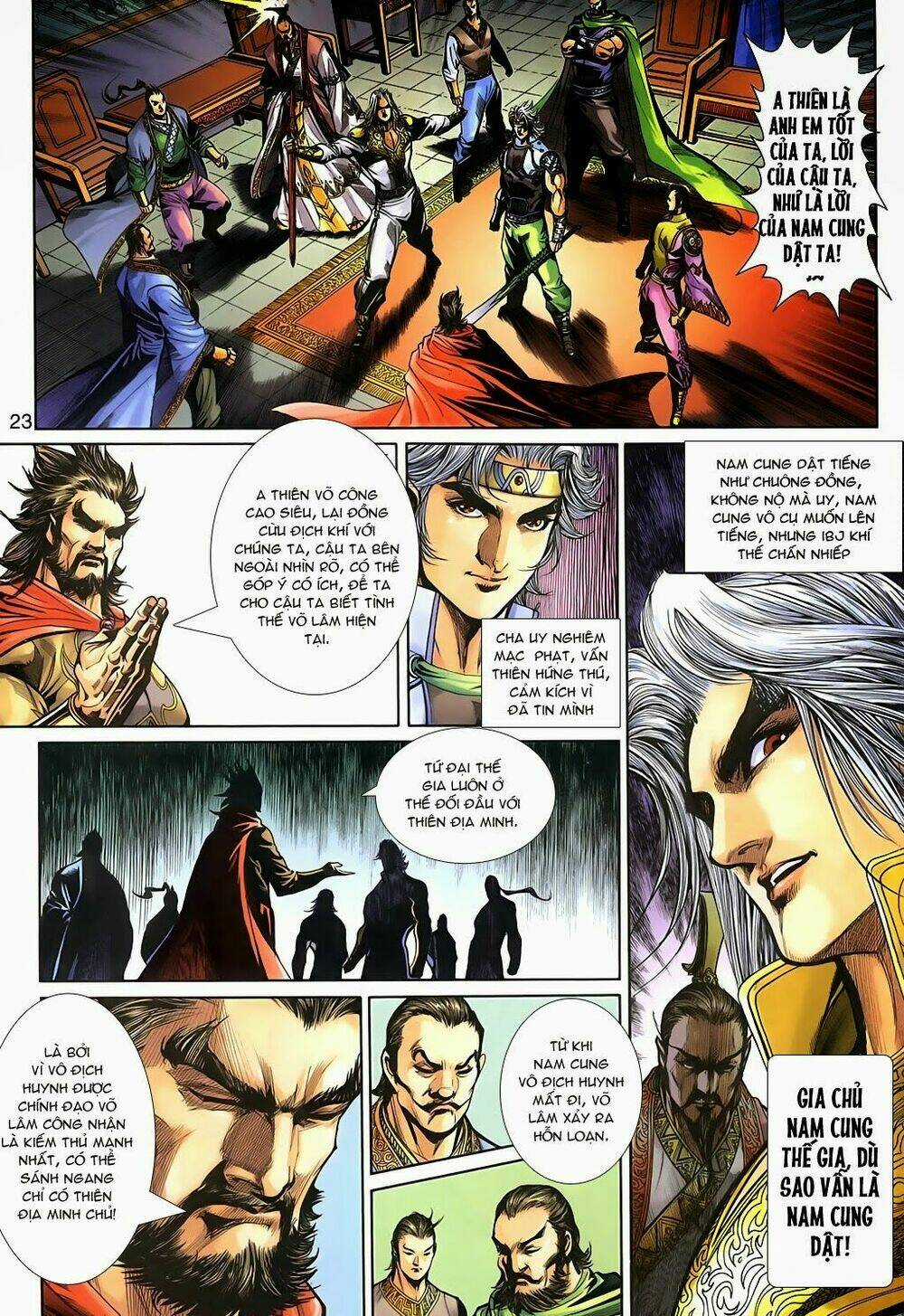 Thần Binh Tiền Truyện 3 - Loạn Thế Anh Hùng Thiên Chapter 9 trang 22