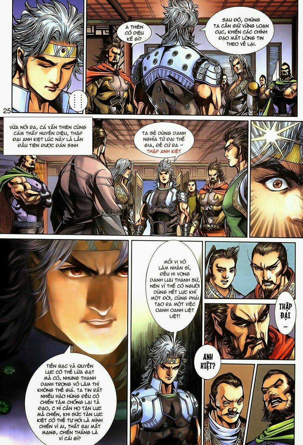 Thần Binh Tiền Truyện 3 - Loạn Thế Anh Hùng Thiên Chapter 9 trang 24