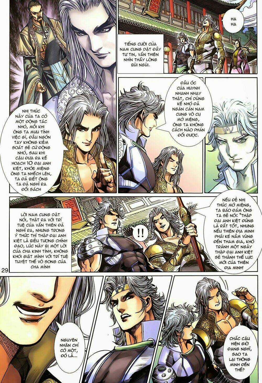 Thần Binh Tiền Truyện 3 - Loạn Thế Anh Hùng Thiên Chapter 9 trang 28