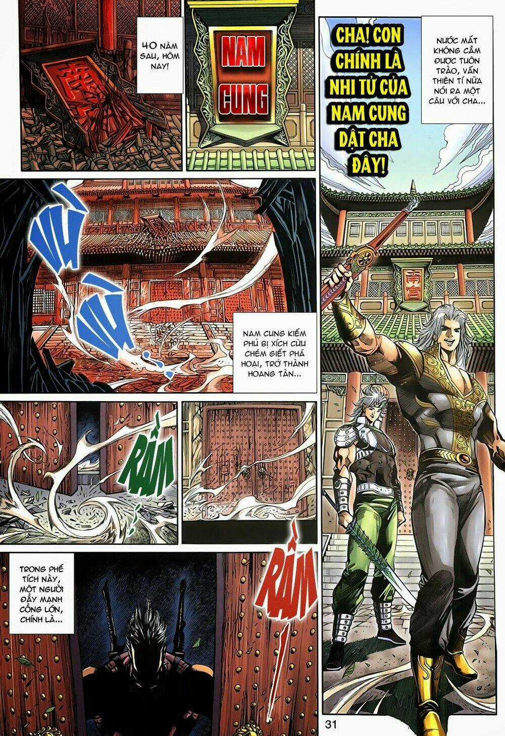 Thần Binh Tiền Truyện 3 - Loạn Thế Anh Hùng Thiên Chapter 9 trang 30