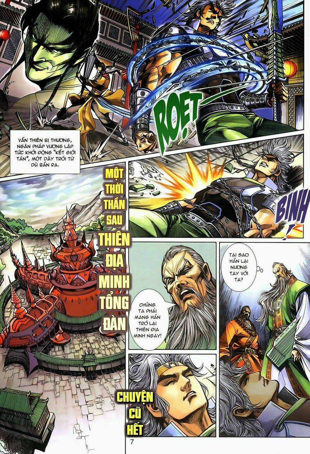 Thần Binh Tiền Truyện 3 - Loạn Thế Anh Hùng Thiên Chapter 9 trang 6