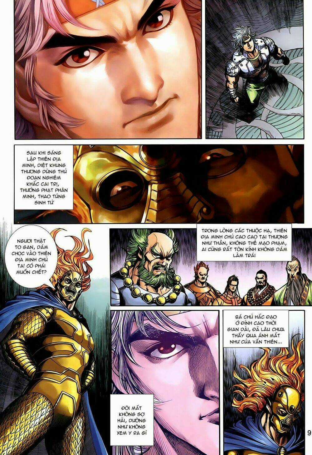 Thần Binh Tiền Truyện 3 - Loạn Thế Anh Hùng Thiên Chapter 9 trang 8