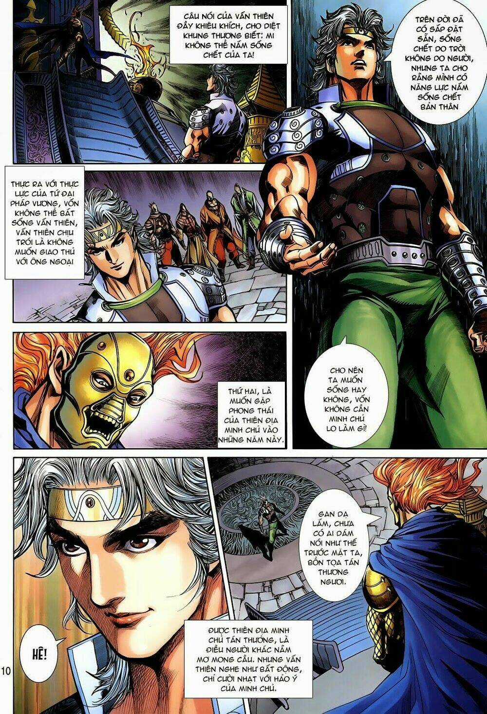 Thần Binh Tiền Truyện 3 - Loạn Thế Anh Hùng Thiên Chapter 9 trang 9