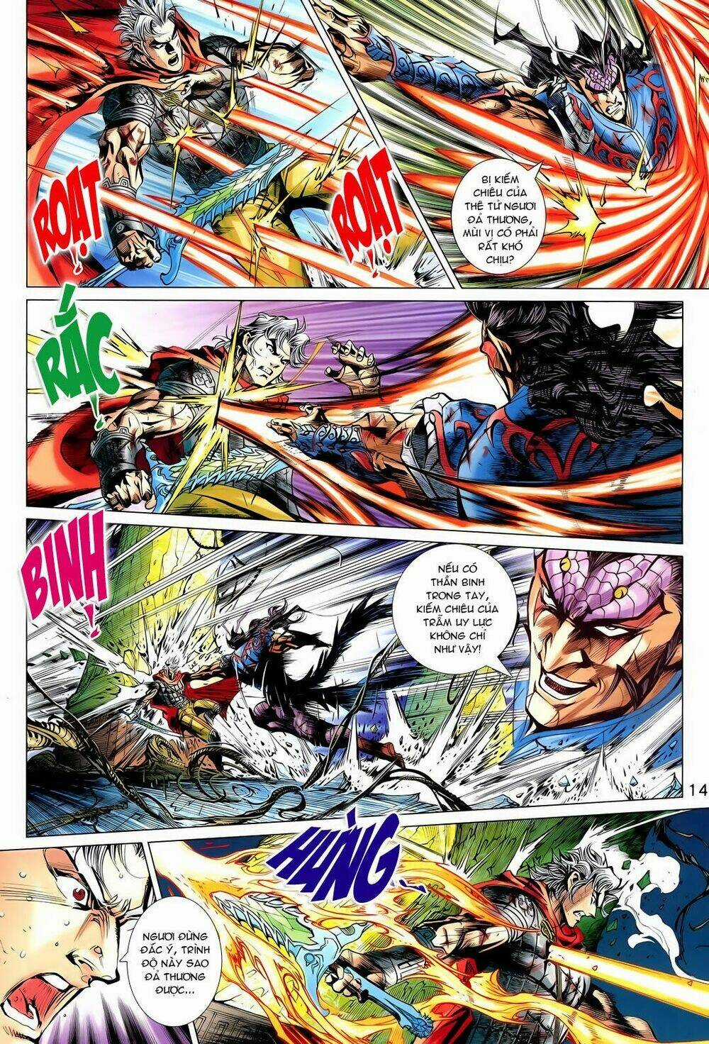 Thần Binh Vấn Thiên Chapter 13 trang 13