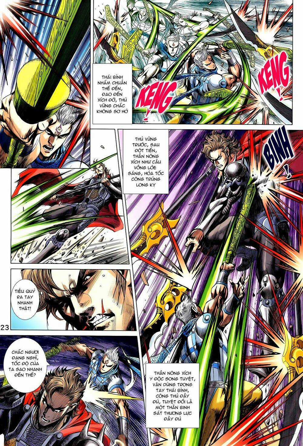 Thần Binh Vấn Thiên Chapter 14 trang 22