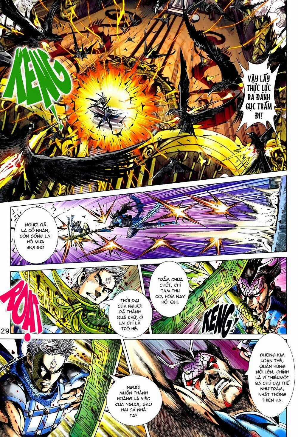 Thần Binh Vấn Thiên Chapter 14 trang 28