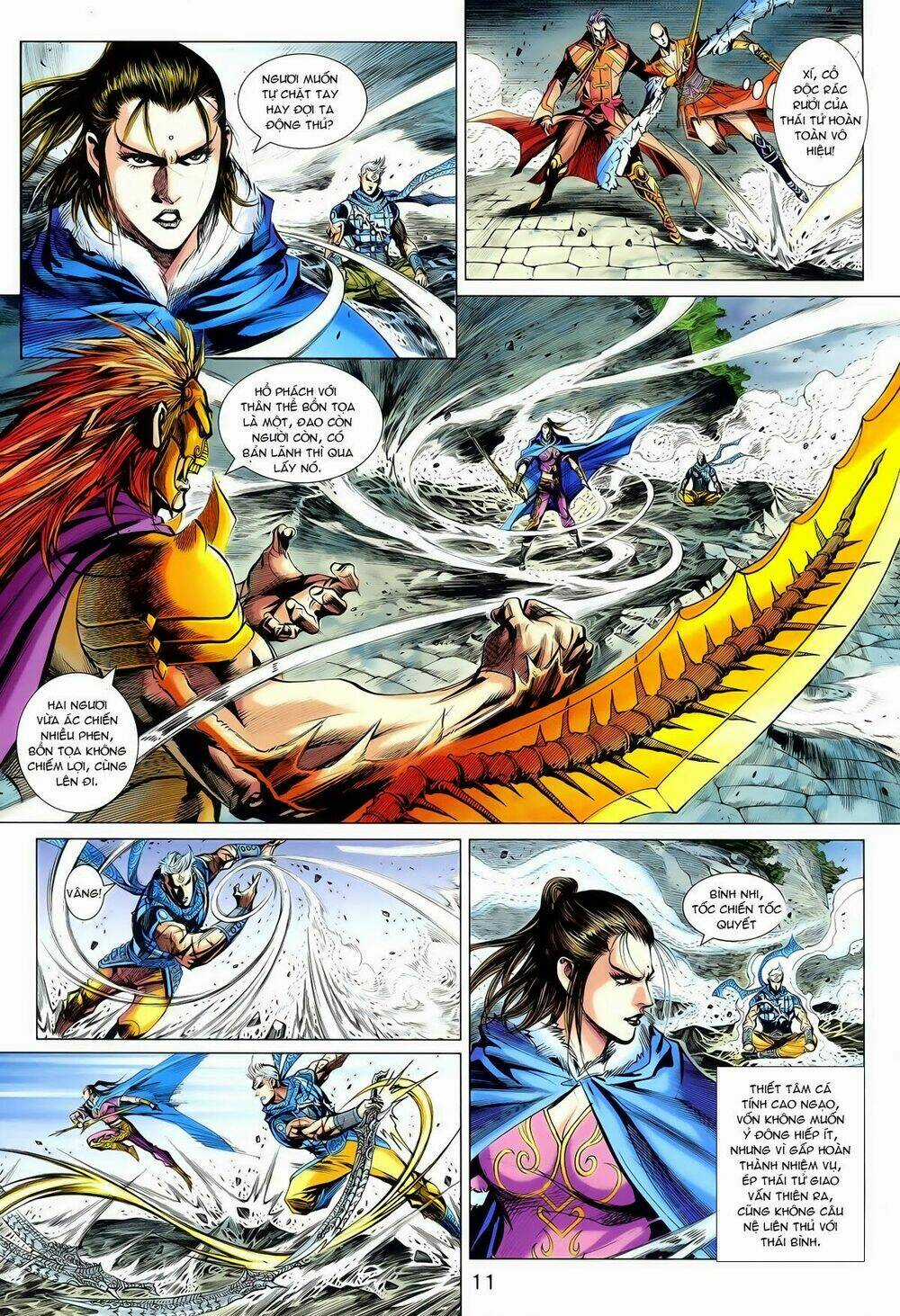 Thần Binh Vấn Thiên Chapter 21 trang 10