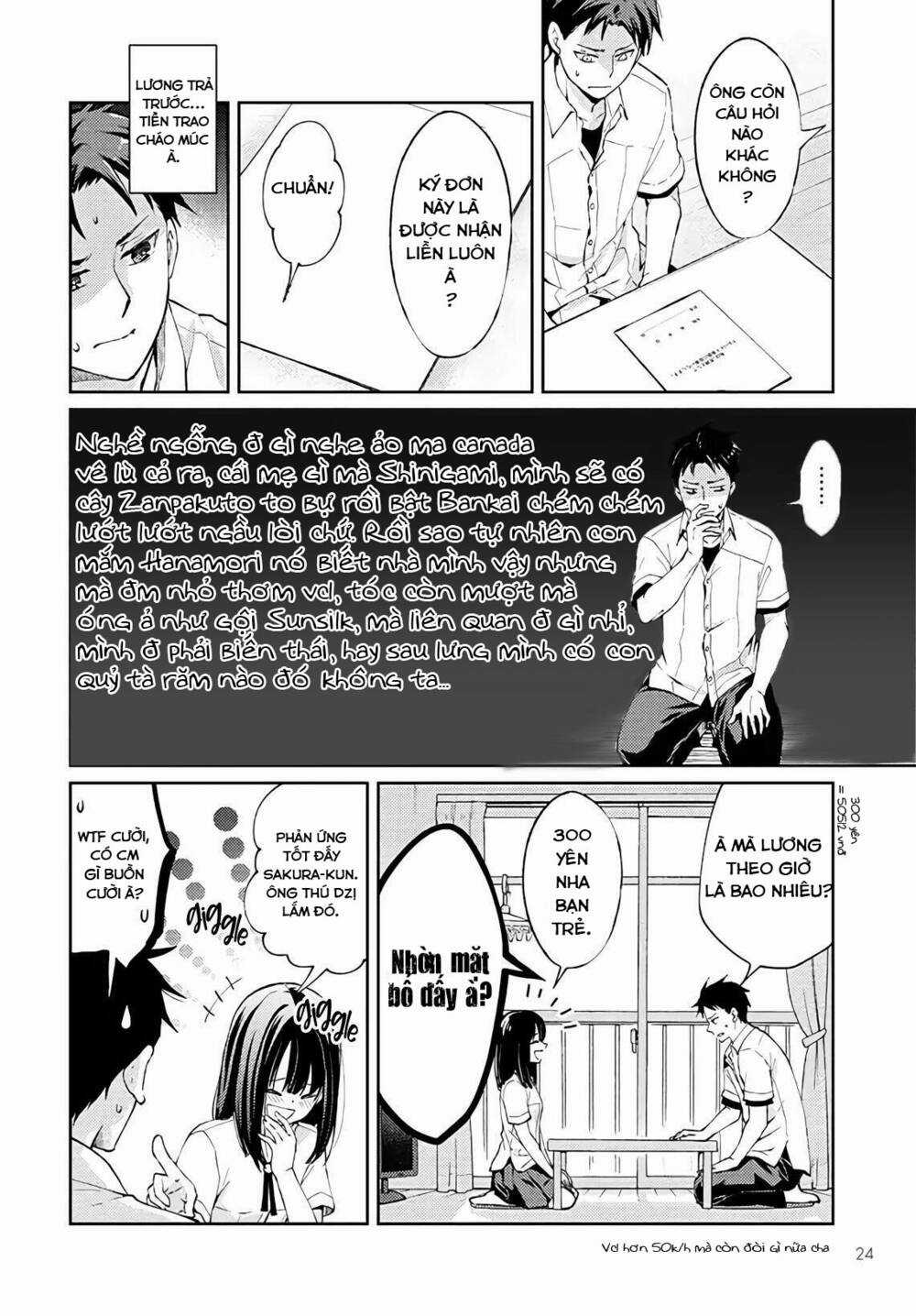 Thần Chết Làm Thêm 300 Yên/Giờ Chapter 1.1 trang 24