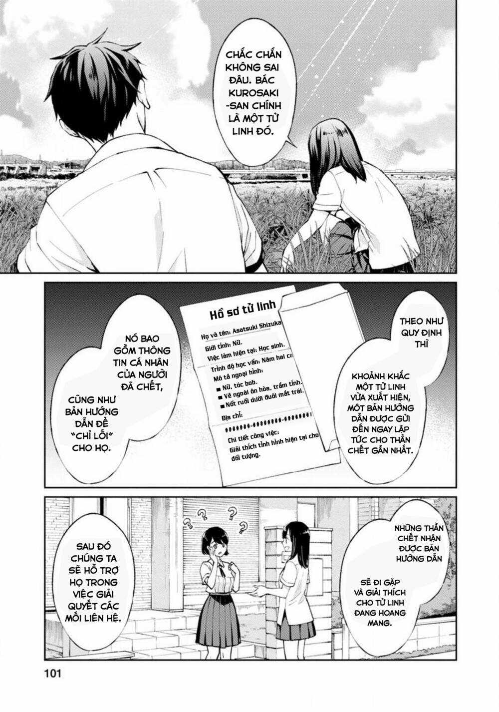 Thần Chết Làm Thêm 300 Yên/Giờ Chapter 2 trang 33